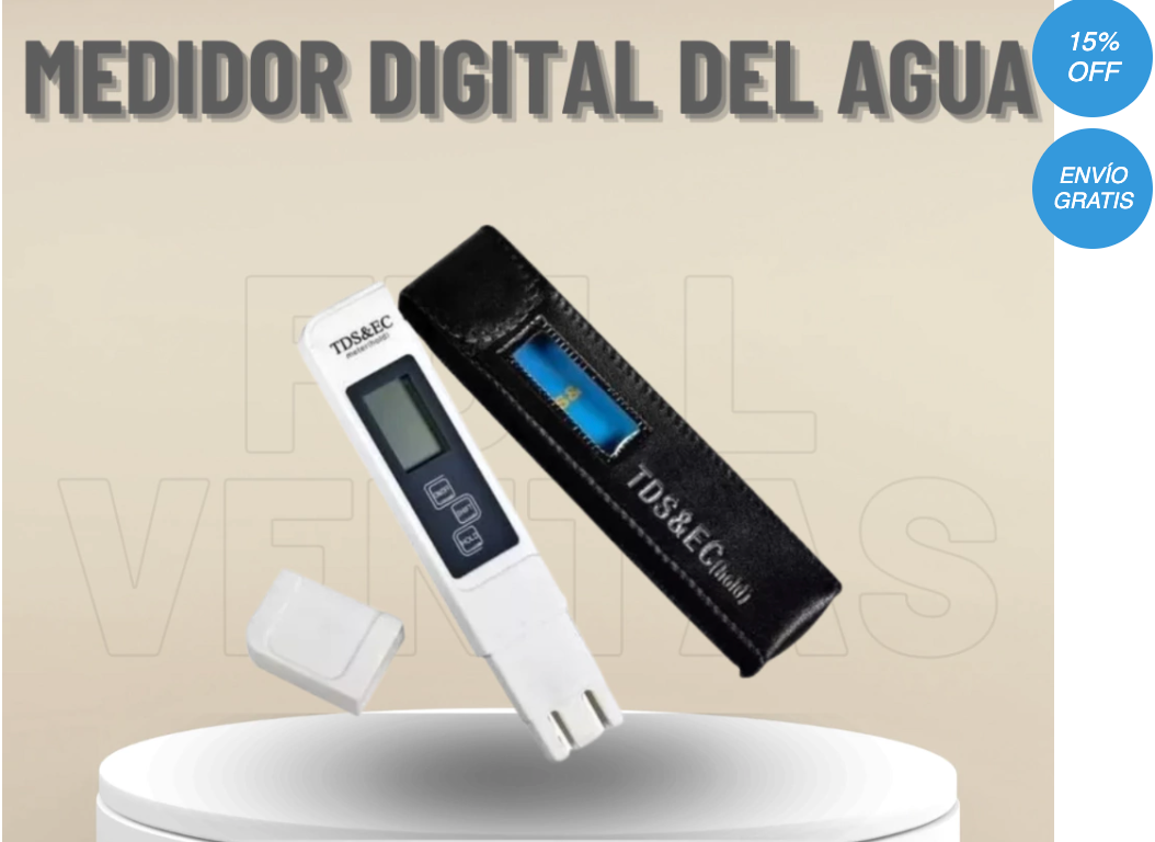 2x1 ✨✨Medidor TDS Digital de Calidad del Agua✨✨