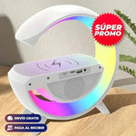 Lámpara Inteligente con Altavoz Bluetooth y Cargador Inalámbrico