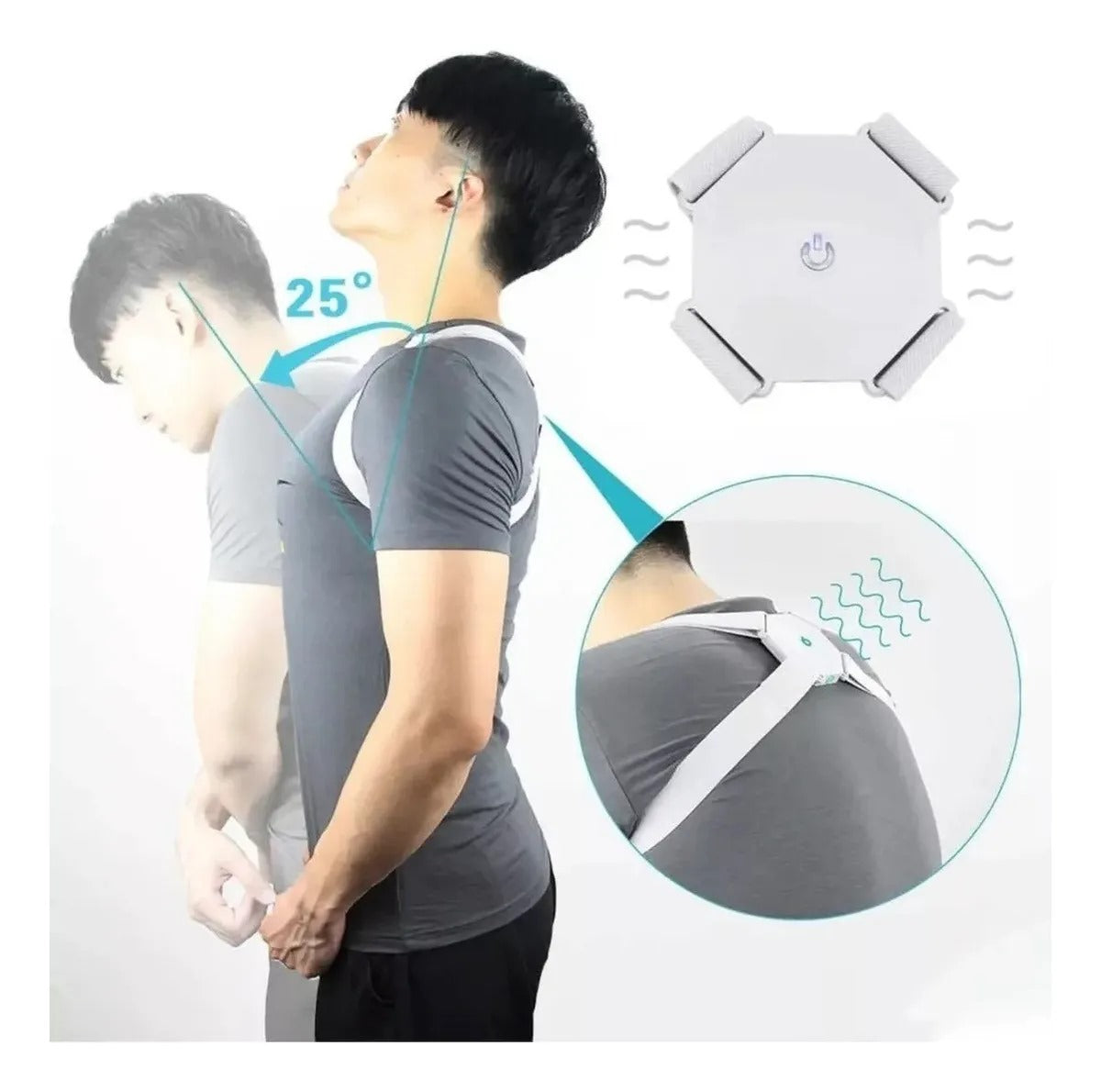 PostureX Smart™ - Corrector de Postura Inteligente
